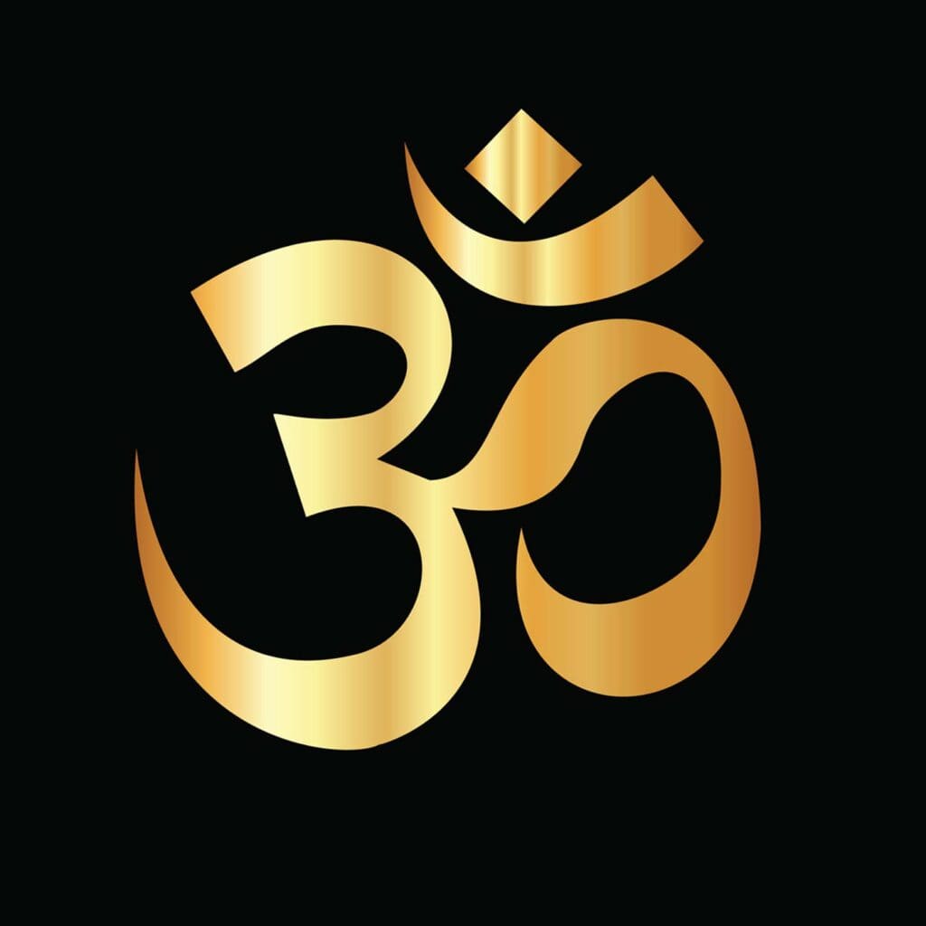 Om Or Aum Indian Sacred Symbol