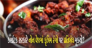 કર્ણાટક સરકારે નોન વેજમાં કૃત્રિમ રંગો પર પ્રતિબંધ મૂક્યો, શું કૃત્રિમ રંગો ગંભીર બીમારીઓનું જોખમ વધારે છે?