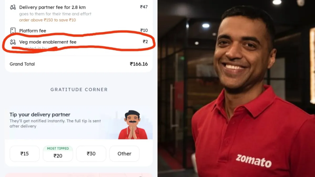 Zomato એ  લગાવ્યો આ વિચિત્ર ચાર્જ... Ceoએ પણ માફી માંગવી પડી, કહ્યું- આવું ક્યારેય નહીં થાય