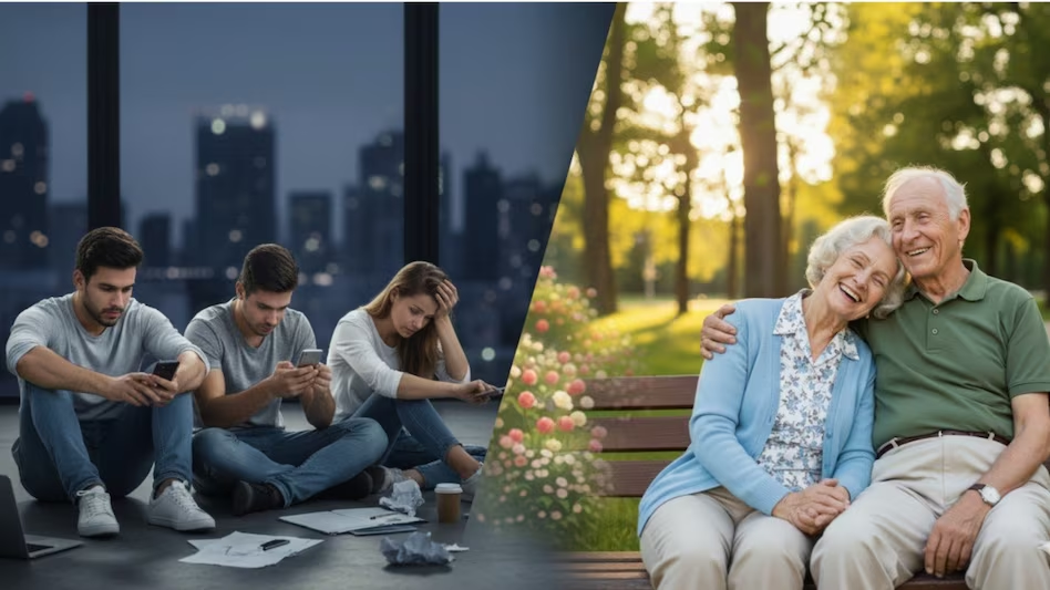 યુવાનો (Youth) માં હતાશા અને તણાવ વધી રહ્યો છે, વૃદ્ધો વધુ ખુશ છે! નિષ્ણાતોએ ચેતવણી આપી