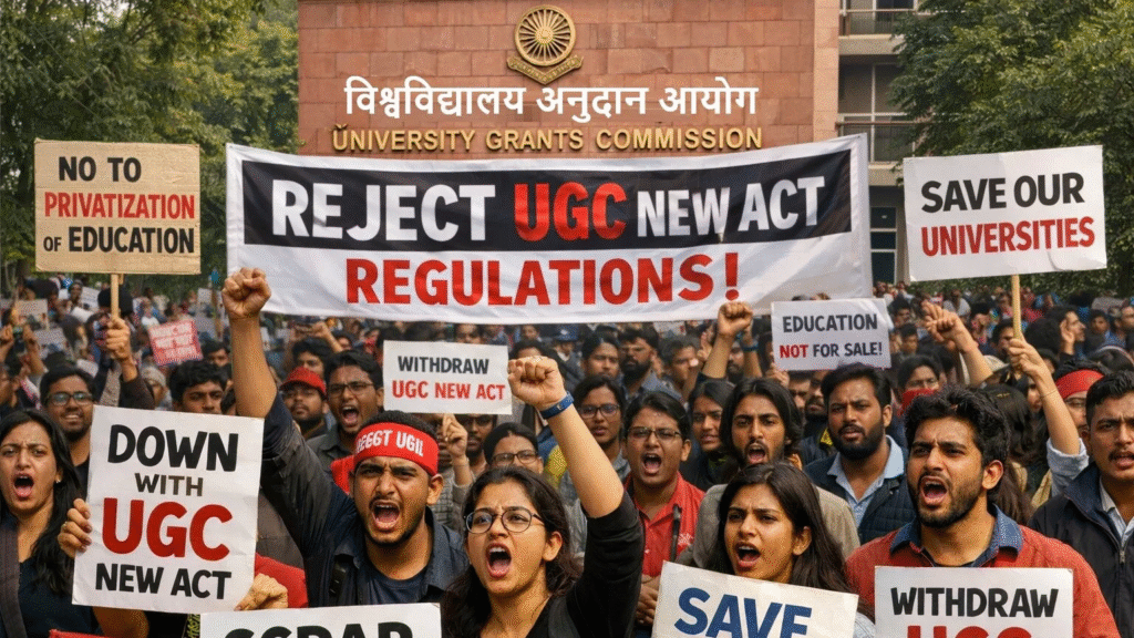 UGC ના નવા નિયમો: નવા UGC નિયમોનો વિરોધ સામાન્ય શ્રેણીના વિદ્યાર્થીઓ કેમ કરી રહ્યા છે? સંપૂર્ણ વાર્તા જાણો