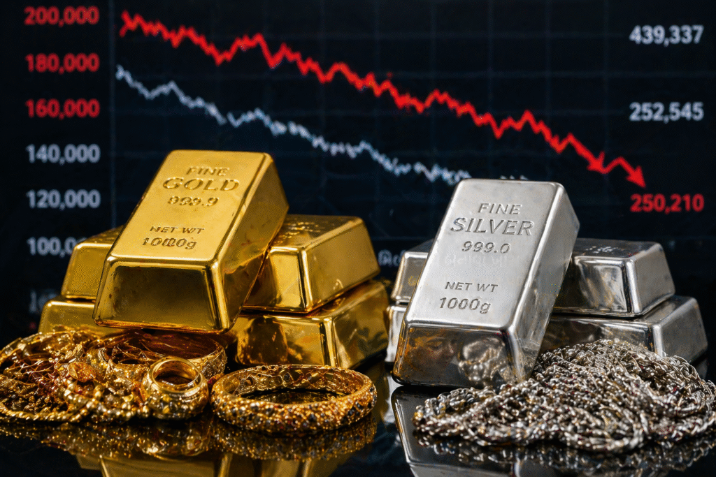 Gold-Silver New Rates: ચાંદી વધુ સસ્તી થઈ; ₹1.89 લાખનો ઘટાડો, સોનામાં પણ ઘટાડો