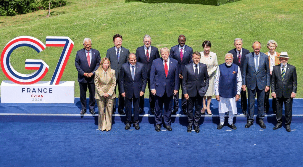 વડાપ્રધાન Narendra Modi એ G-7 સમિટમાં હોર્મુઝમાં ભારતીયોના મોતનો મુદ્દો ઉઠાવ્યો, ટ્રમ્પને કહ્યું- નાવિકોની સુરક્ષા આપણી જવાબદારી