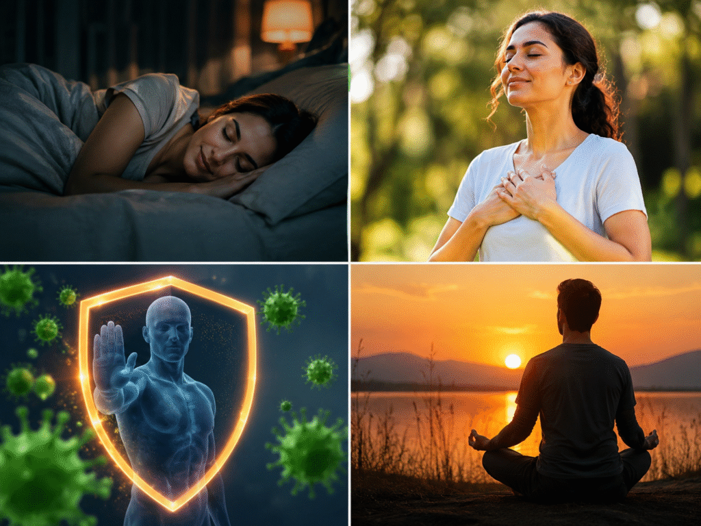 Health Tips in Gujarati (ભાગ-2): સારી ઊંઘ, માનસિક સ્વાસ્થ્ય, રોગપ્રતિકારક શક્તિ અને તણાવથી બચવાના અસરકારક ઉપાયો