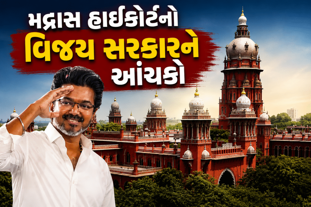 મદ્રાસ હાઈકોર્ટનો વિજય સરકારને આંચકો: કરુર (Karur Stampede) નાસભાગ પીડિત પરિવારોને નોકરી આપવાના આદેશ પર સ્ટે