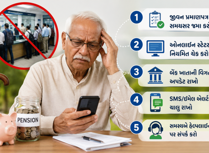 પેન્શન (Pension) મળતું બંધ થઈ ગયું? જાણો 5 સરળ ઉપાય, હવે બેંકના ધક્કા નહીં ખાવા પડે