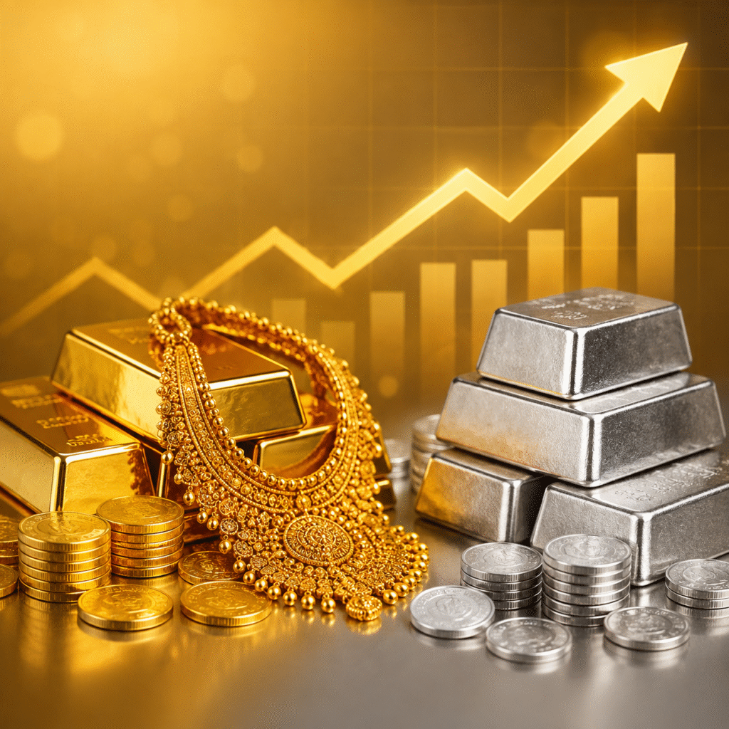 (Gold and silver)ના ભાવમાં જોરદાર ઉછાળો: સોનું ₹2,742 મોંઘું થઈ ₹1.52 લાખે, ચાંદી પણ ₹2,461 વધી