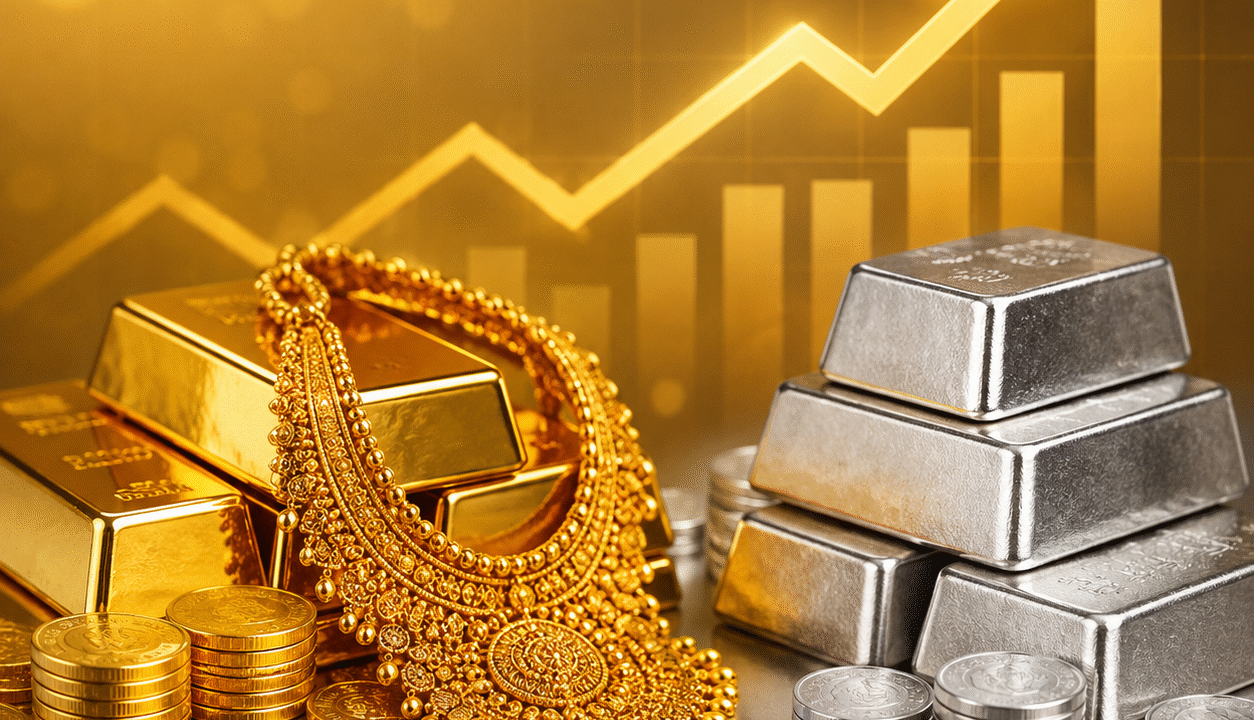 (Gold and silver)ના ભાવમાં જોરદાર ઉછાળો: સોનું ₹2,742 મોંઘું થઈ ₹1.52 લાખે, ચાંદી પણ ₹2,461 વધી