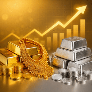 (Gold and silver)ના ભાવમાં જોરદાર ઉછાળો: સોનું ₹2,742 મોંઘું થઈ ₹1.52 લાખે, ચાંદી પણ ₹2,461 વધી