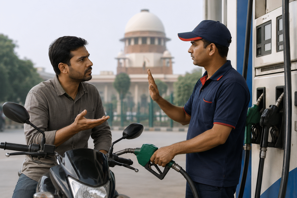 પેટ્રોલ -ડીઝલ (Petrol)નહીં મળે જો વીમો નહીં હોય! સુપ્રીમ કોર્ટના નવા આદેશથી વાહનચાલકો માટે બદલાશે નિયમો
