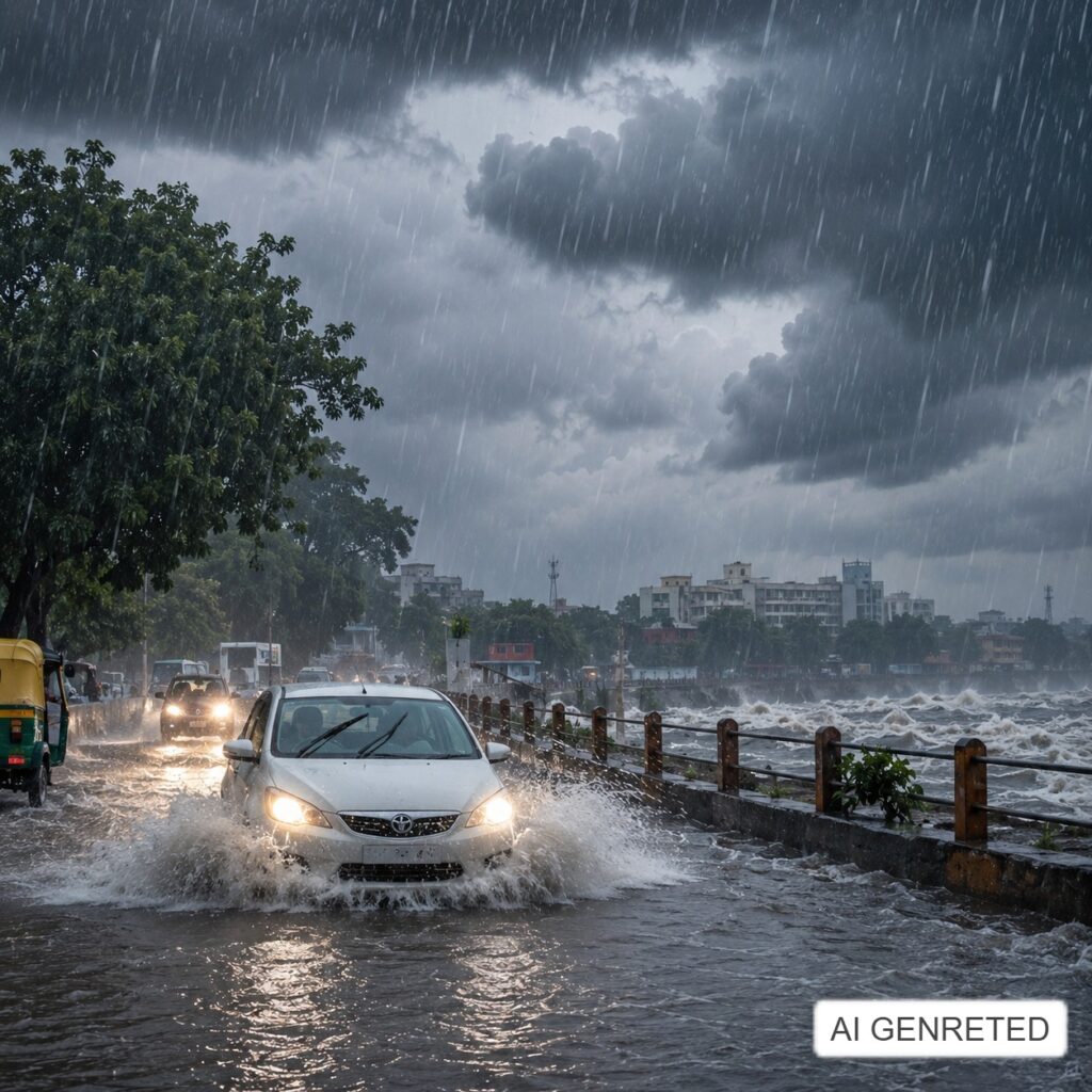 Heavy rain : આજે 12 જિલ્લામાં ભારે વરસાદની આગાહી, દક્ષિણ ગુજરાતમાં સિઝનનો વરસાદ 100%ને પાર