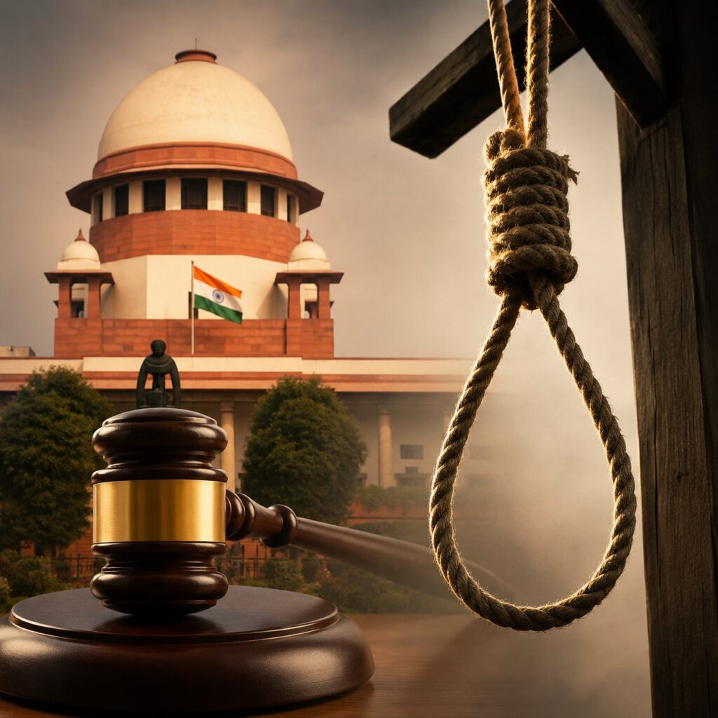 મૃત્યુદંડ(Death penalty)ની સજામાં ફાંસીની રીત બદલાશે નહીં: સુપ્રીમ કોર્ટે અરજી ફગાવી, વૈકલ્પિક પદ્ધતિ અંગે સરકાર કરી શકે સમીક્ષા